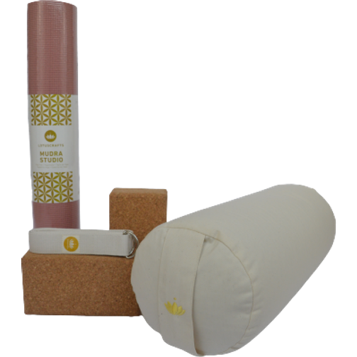 Lotuscrafts Yoga Equipment Starter Pack L