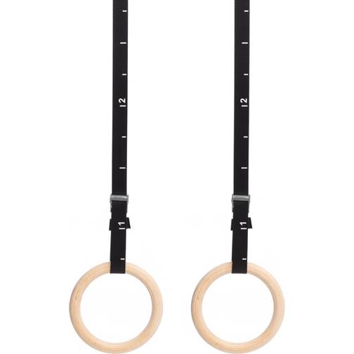 Atom Sports Wooden Gymnastic Rings