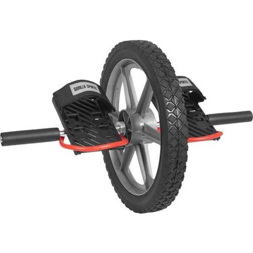Gorilla Sports Power Wheel Abdominal Trainer