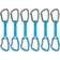 Petzl Djinn Axess 12cm 6-pack