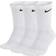 Nike Everyday Cushion Crew 3-pack - White/Black
