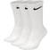 Nike Everyday Lightweight Training Crew Socks 3-pack Men - White/Black