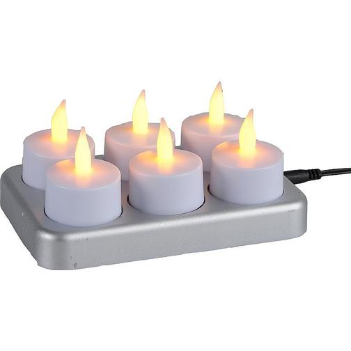 Star Trading Tealight LED-ljus 7cm 6st