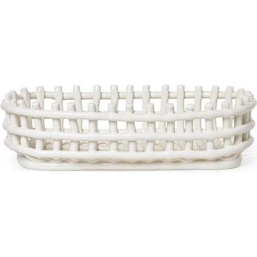 Ferm Living Ceramic Oval Korg 30cm
