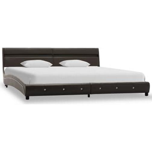 vidaXL Bed Frame with LED 69.5cm Sängram 180x200cm