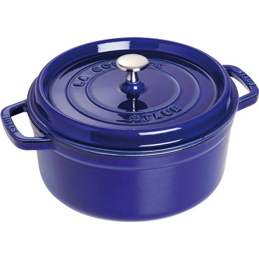 Staub Round med lock 3.8 L 24 cm