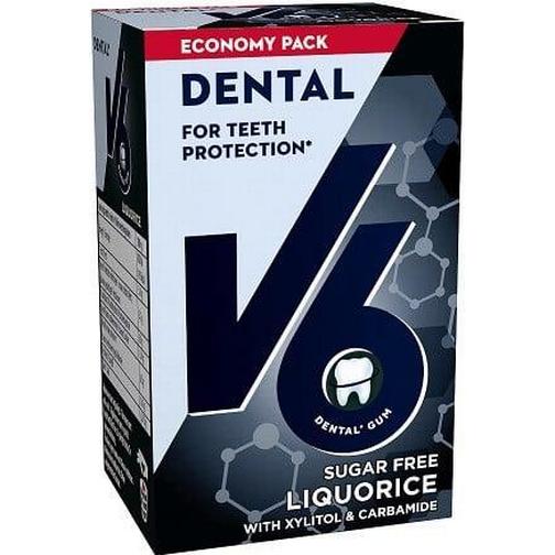 V6 Dental Care Lakrits 50st