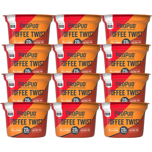 NJIE Propud Protein Pudding Toffee Twist 200g 200g 12 st