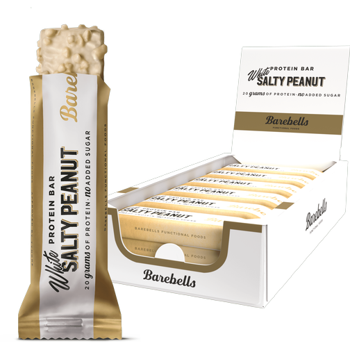 Barebells Protein Bar White Salty Peanut 55g 12 st