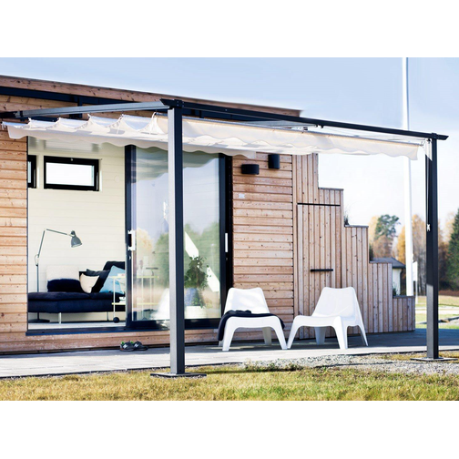 Jabo Pergola Wall Fixed 4x3 m