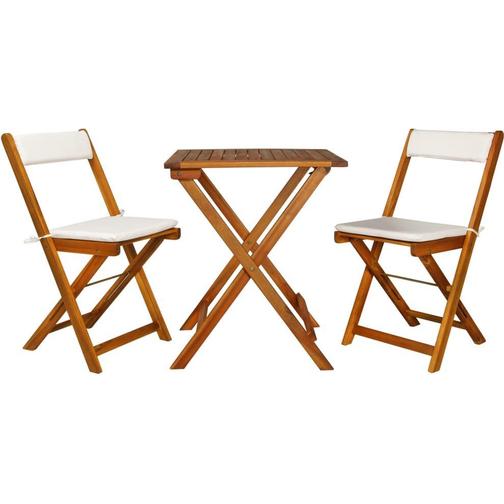 vidaXL 44014 Caféset, 1 Bord inkl. 2 Stolar