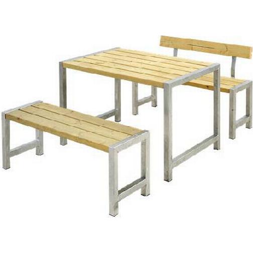 Plus 185581-1 Caféset, 1 Bord inkl. 2 Soffor