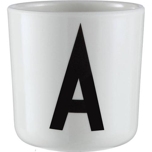 Design Letters Mugg Melamin A-Z