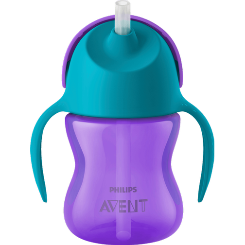 Philips Avent Sugrörsmugg med Handtag 200ml