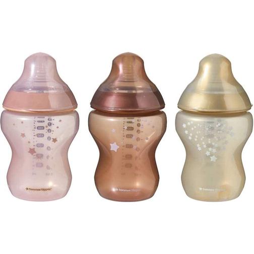 Tommee Tippee Closer to Nature Morning Skies Baby Bottles 260ml 3-pack