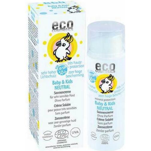Eco Cosmetics Baby Sunscreen SPF 50 Neutral 50ml