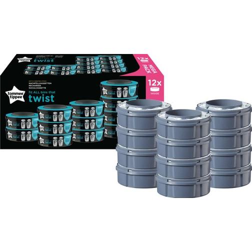 Tommee Tippee Sangenic Twist Refill Kassett 12-pack