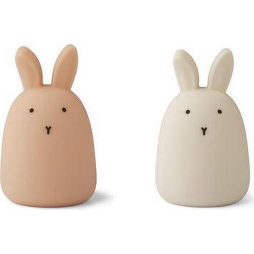 Liewood Rabbit Tuscany Rose/Sandy Callie 2-pack Nattlampa
