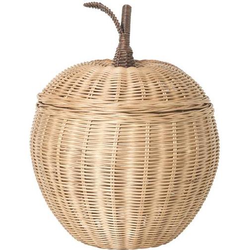 Ferm Living Äpple Flätad Förvaringskorg Stor