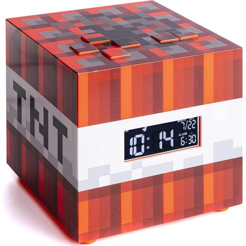 Paladone Minecraft TNT Digital Väckarklocka
