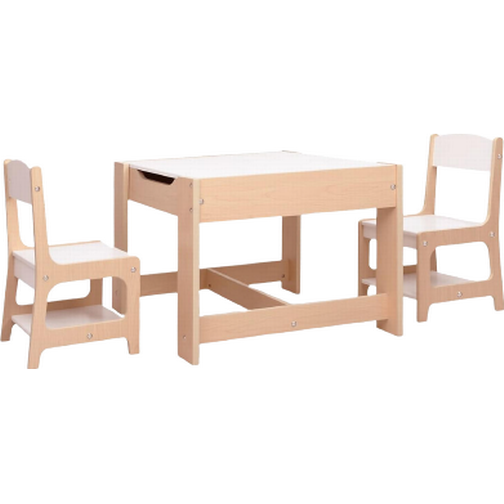 Be Basic Barnbord med 2 Stolar