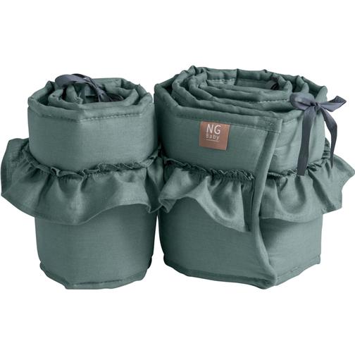 Ng Baby Spjälskydd Bedside Crib Mood Ruffles