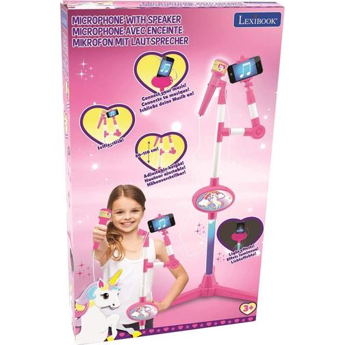Lexibook Unicorn Microphone with Luminous Stand