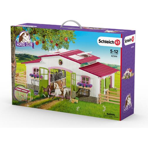 Schleich Ridcenter Med Ryttare Och Hästar 42344