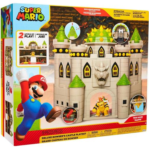 JAKKS Pacific Nintendo Deluxe Bowser's Castle Playset