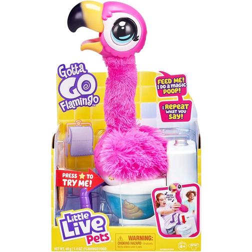 Moose Little Live Pets Gotta Go Flamingo