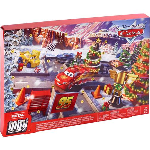Mattel Disney Pixar Cars Mini Racers Adventskalender