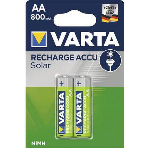 Varta AA Solar 800mAh 2-pack