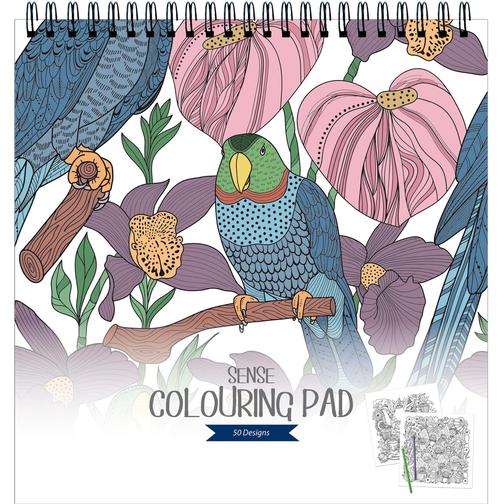 Sense Coloring Book Artist Spiral 50 sheets