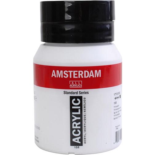 Amsterdam Titanium White 500ml