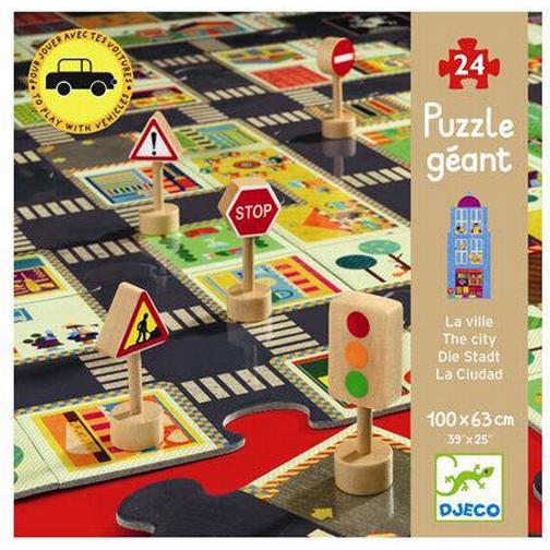 Djeco Roadway Puzzle 24 Bitar