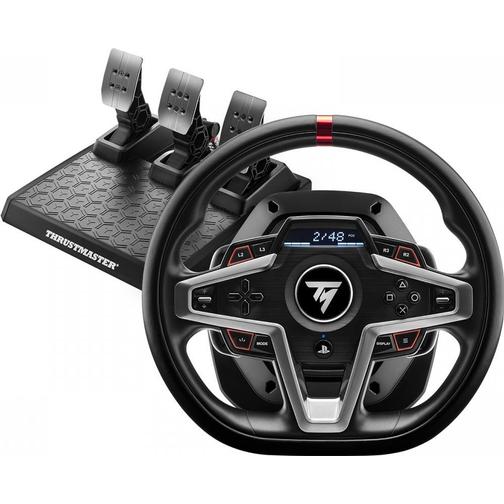 Thrustmaster T248 Racing Wheel and Magnetic Pedals (PS5/PS4/PC) - Black
