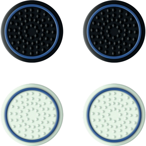 Trust PS5 GXT 266 4 Pack Thumb Grips - Black/White