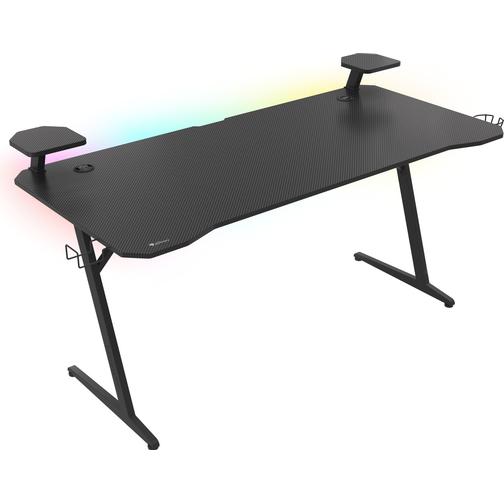 Genesis Holm 510 RGB Gaming Desk - Black