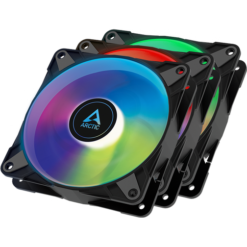 Arctic P12 PWM PST A-RGB 3-pack 120mm