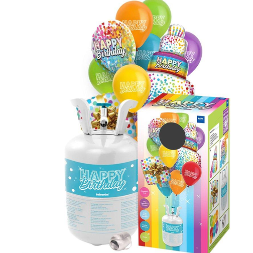 Helium and Balloon Set