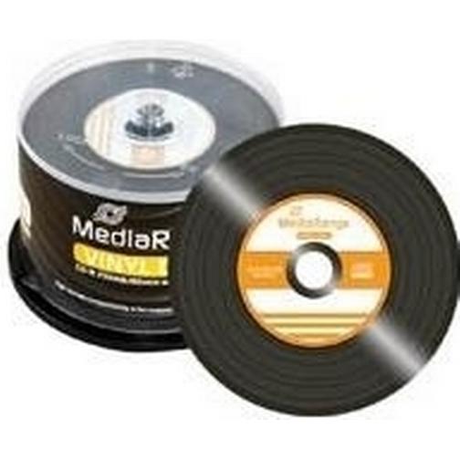 MediaRange CD-R Vinyl 700MB 52x Spindle 50-Pack