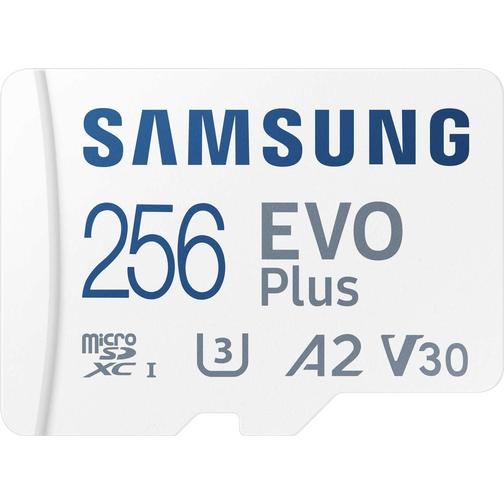 Samsung Evo Plus microSDXC Class 10 UHS-I U3 V30 A2 130MB/s 256GB