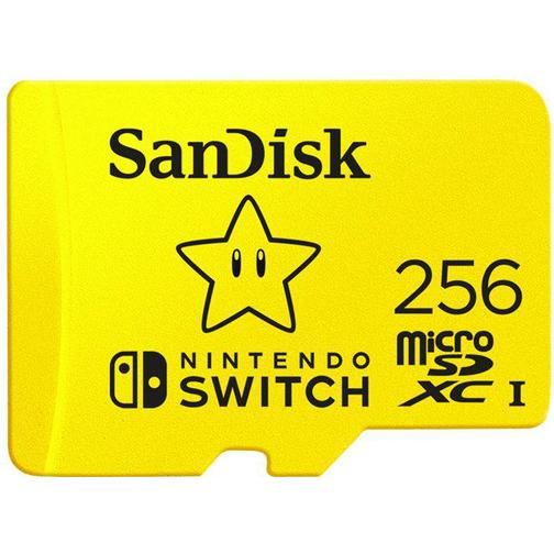 SanDisk Nintendo Switch microSDXC Class 10 UHS-I U3 100/90MB /s 256GB