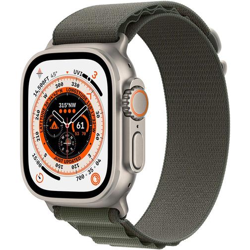 Apple Watch Ultra Titanium Case with Alpine Loop