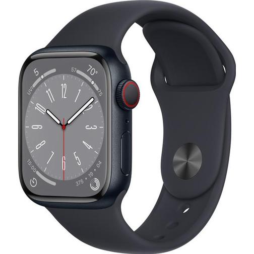 Apple Watch Series 8 Cellular 45mm Aluminum Case with Sport Band
