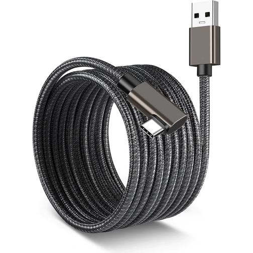 Nördic Oculus Quest 2 VR Link USB A 3.2 (Gen1) - USB C Angled M-M 5m