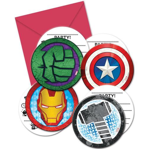 Procos Invites Avengers 6pcs