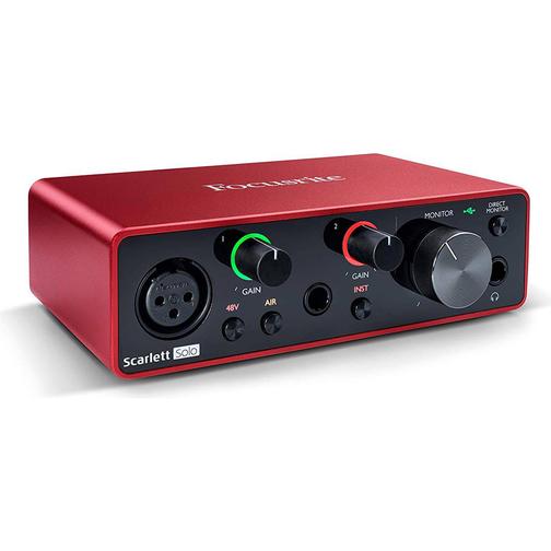 Focusrite Scarlett Solo 3rd Gen