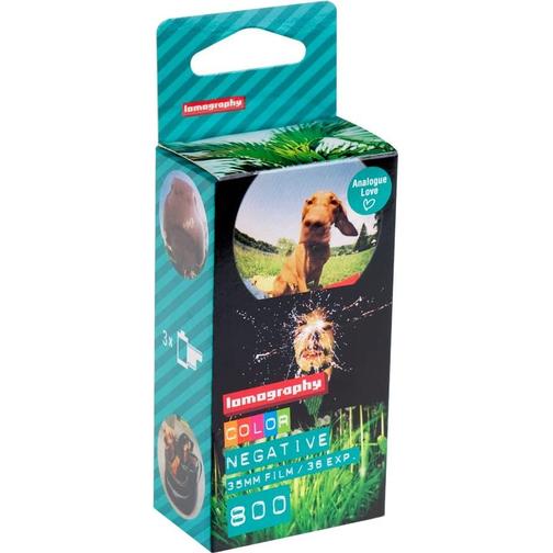 Lomography 800 Color Negative Film 35mm (3 pack)