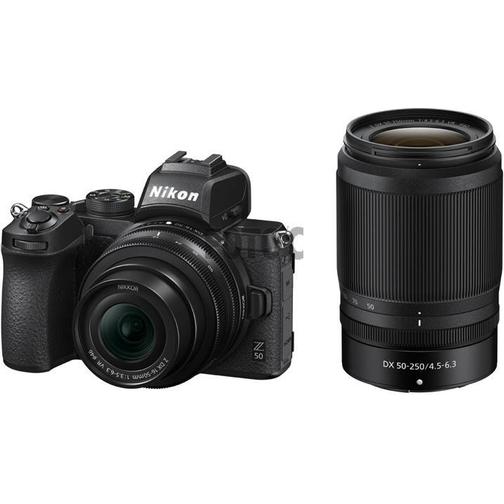 Nikon Z50 + 16-50mm VR + 50-250mm VR
